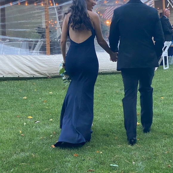Bhldn Montreal Crepe Maxi Dress 